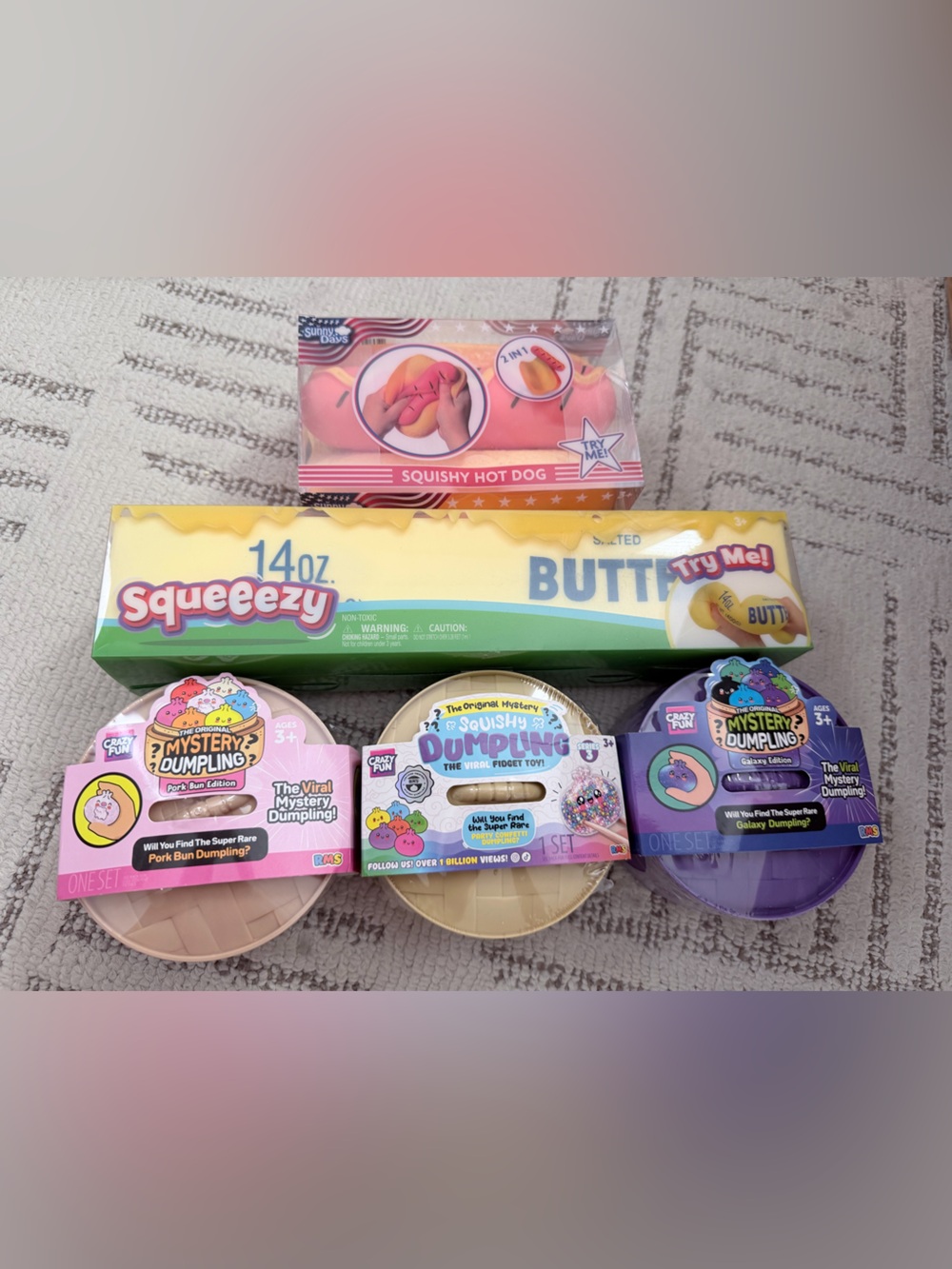 Assorted Squishy and Mystery Dumpling